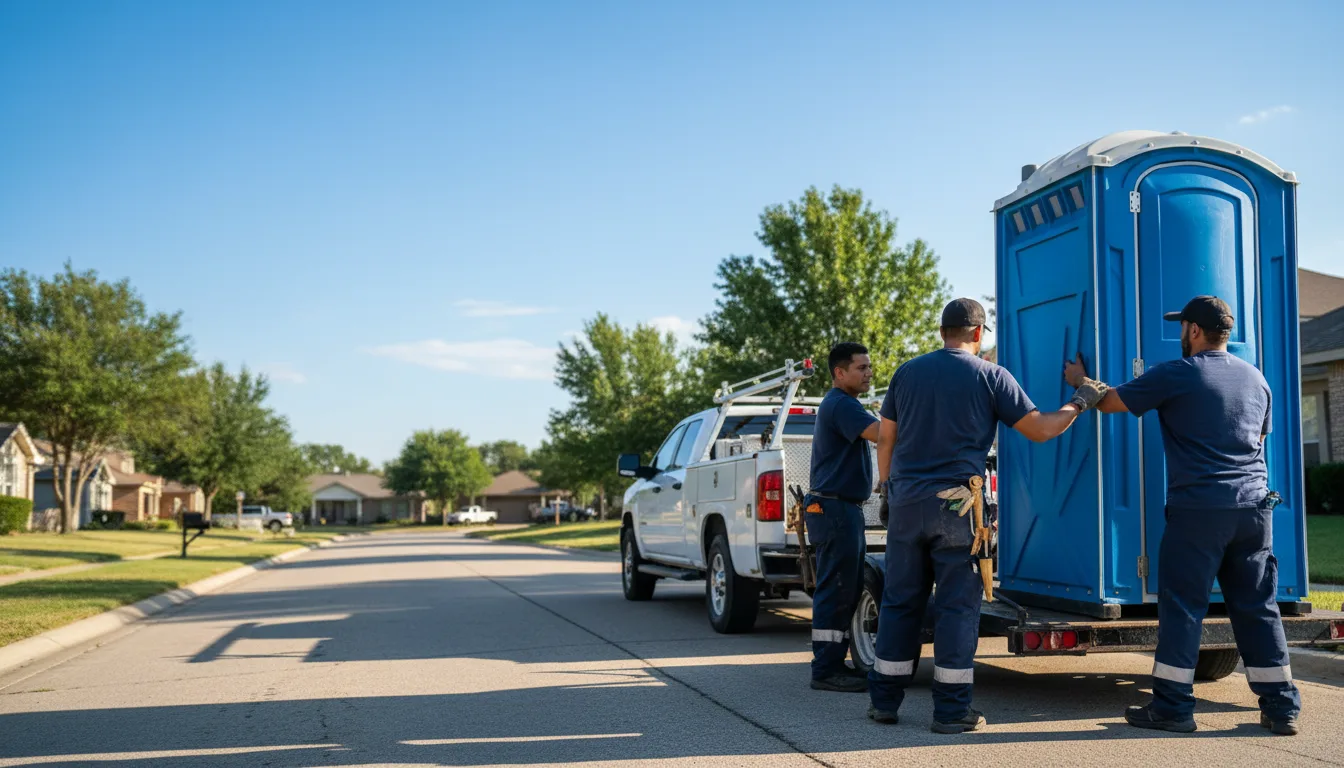 Portable Toilet Rental in Plano, TX near me